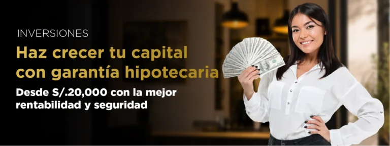 Inversiones con garantía hipotecaria​